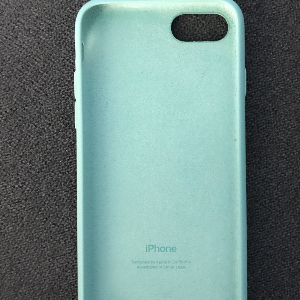 Original apple silicone case.